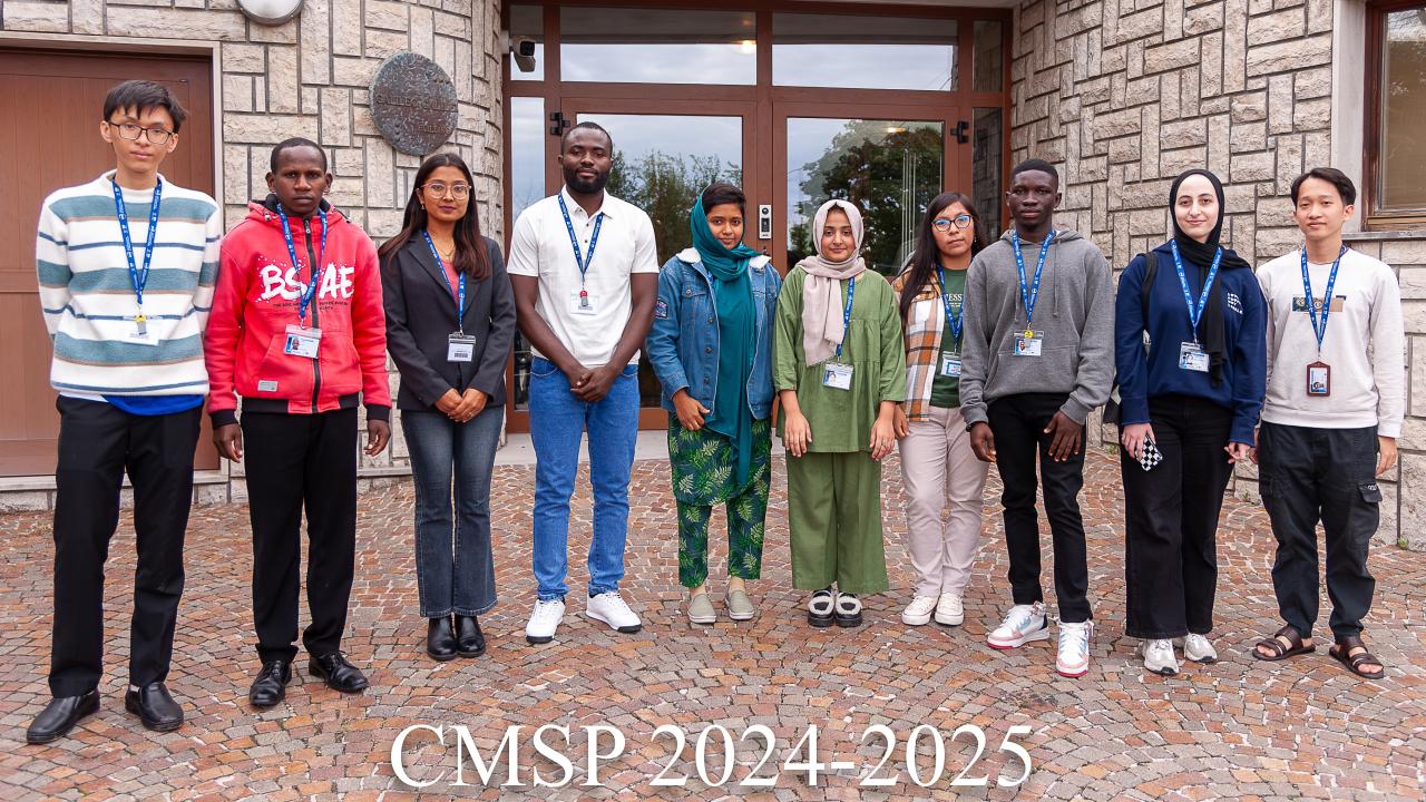 New cohort of CMSP Postgraduate Diploma Students of the 2024-2025 academic year