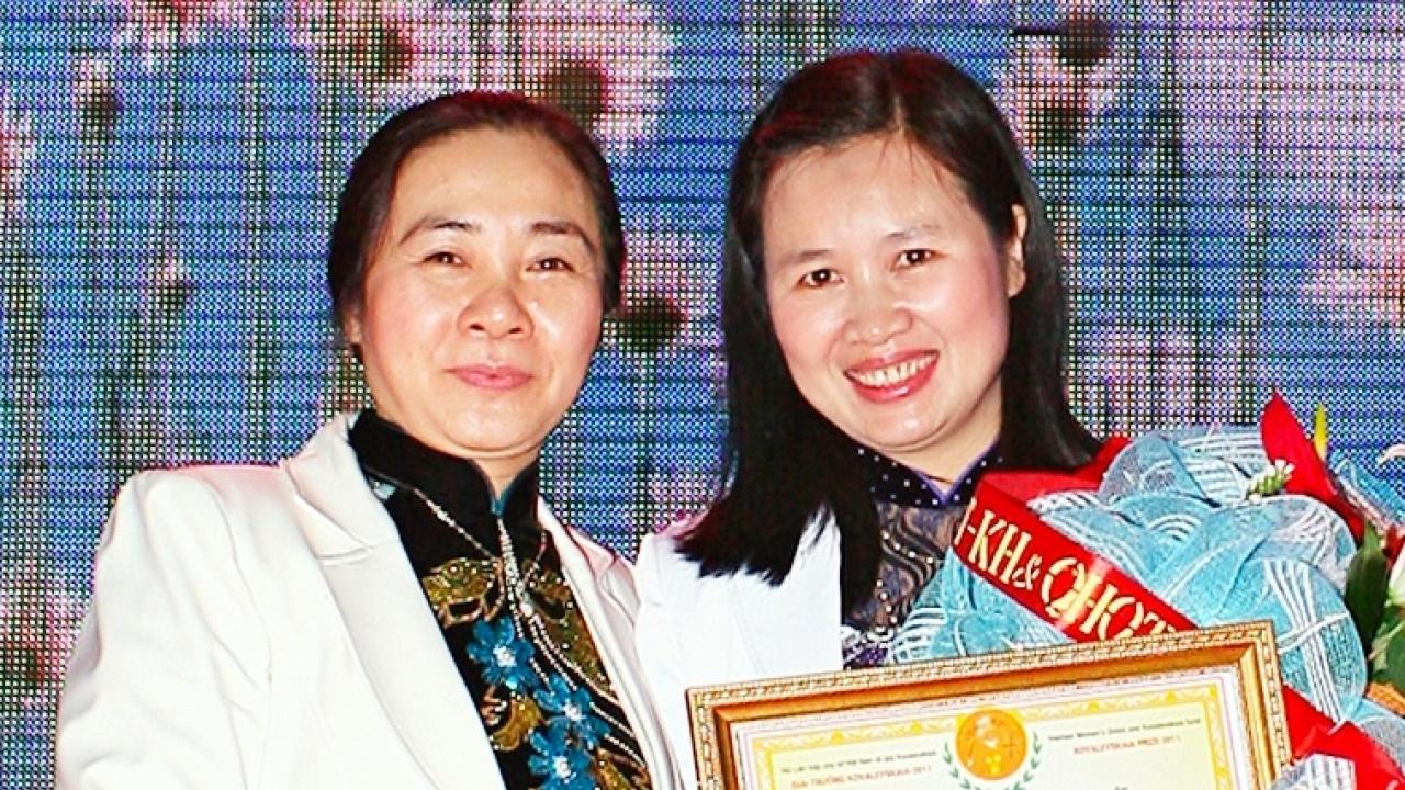 Prestigious Vietnamese award for ICTP Associate 