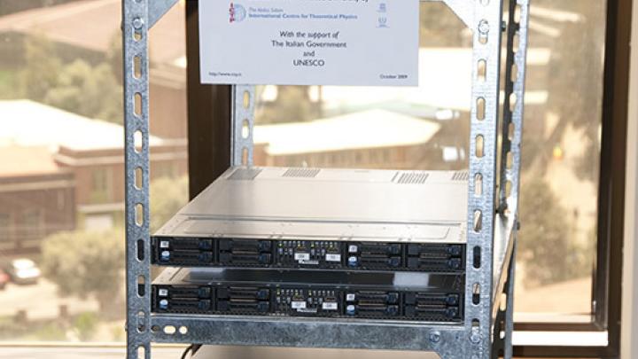 ICTP's HPC donation was made possible by funds from the Italian government and UNESCO